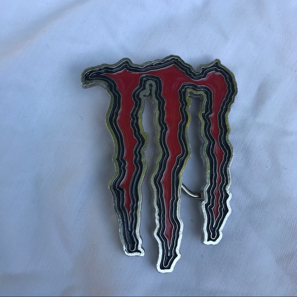 Mens Collectible Monster Energy Drink Belt Buckle - Picture 1 of 2